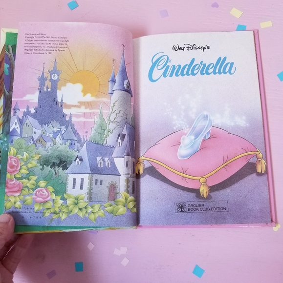 1995 Vintage Disney Cinderella Childrens Book - Picture 3 of 6